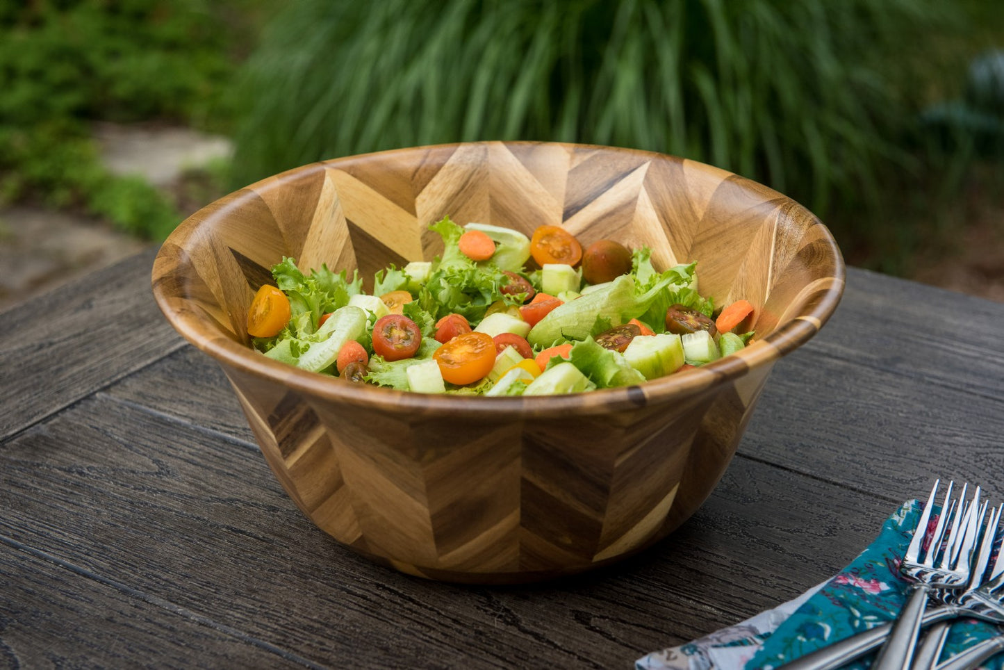 Acaia Herringbone Bowl