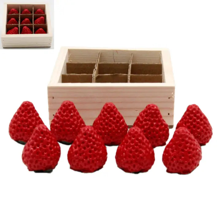 Resin Strawberries