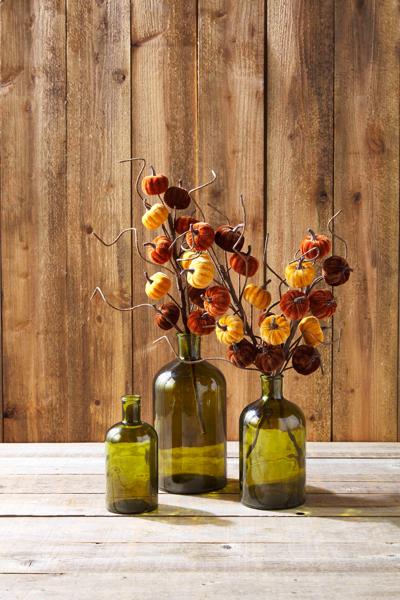 Harvest Velvet Pumpkin Stem