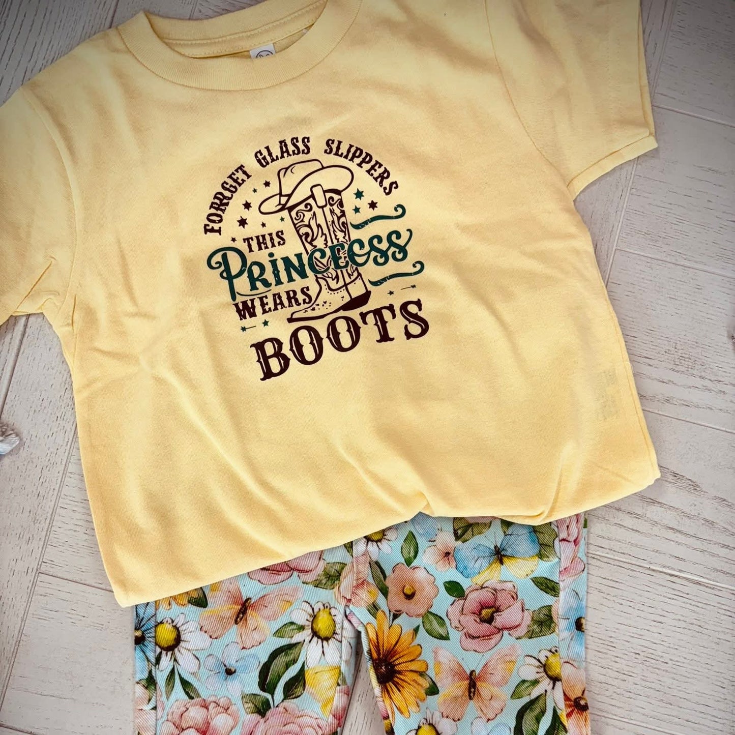 Forget Glass Slippers Boots Tee