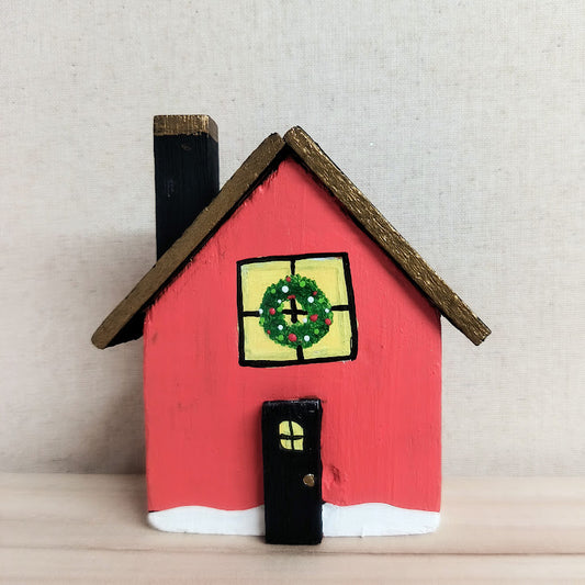 Hand Painted Christmas House