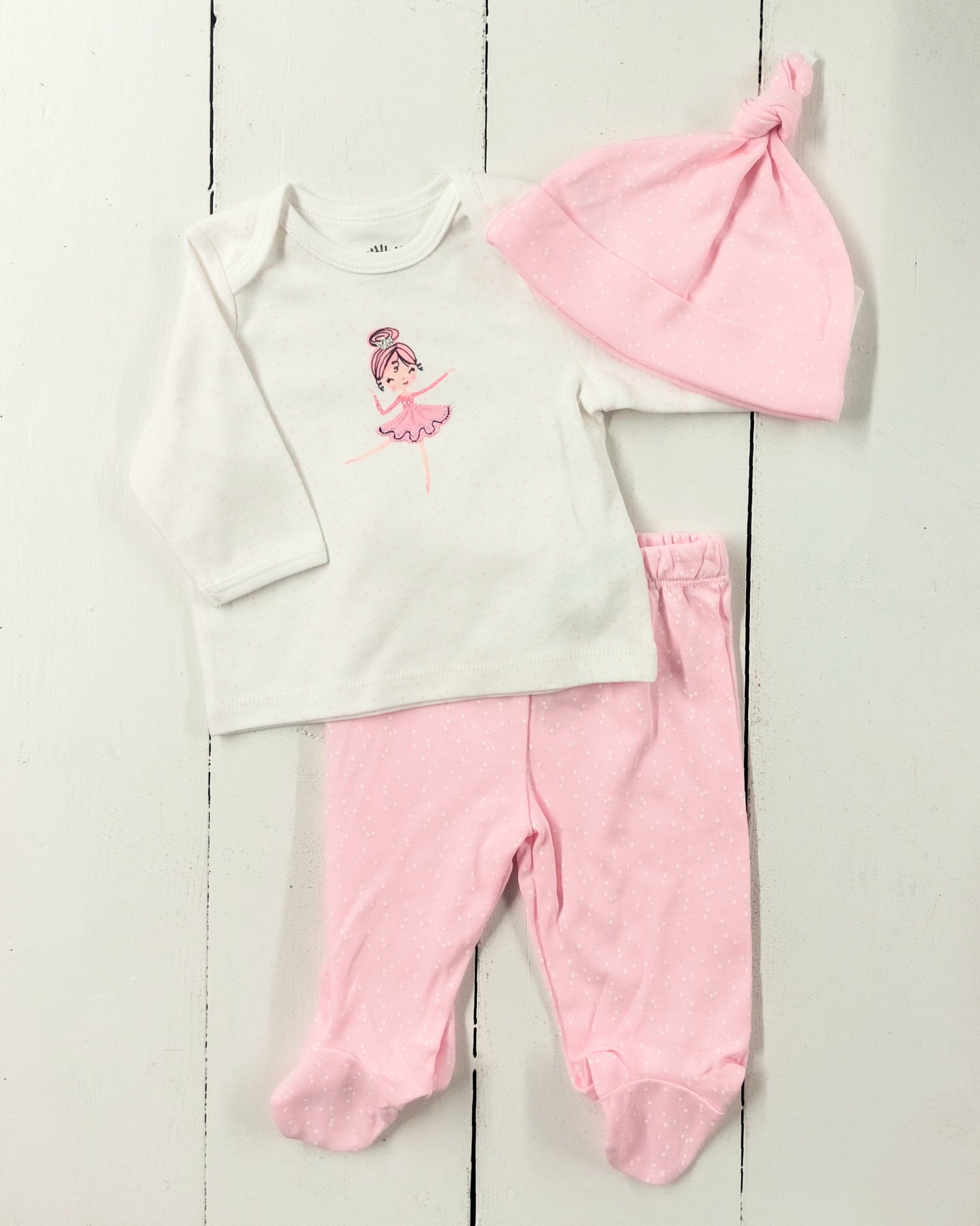 Ballerina Shirt-Pants Set w/ Hat