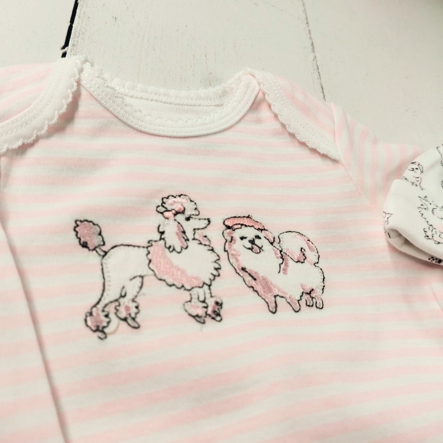 Paris Pups Shirt-Pants Set w/ Hat