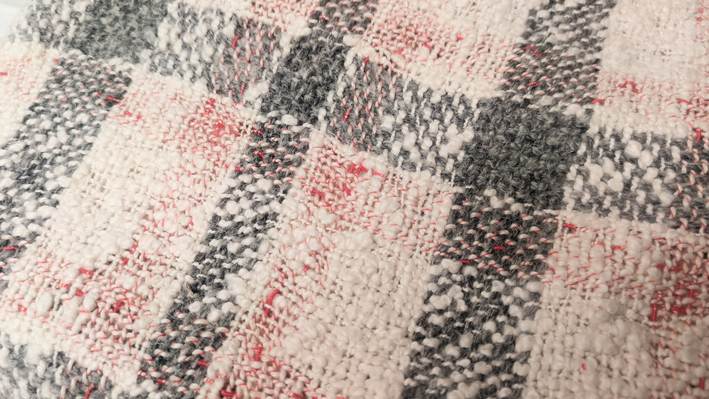 Hand-Woven New Zealand Wool Throw /w Fringe