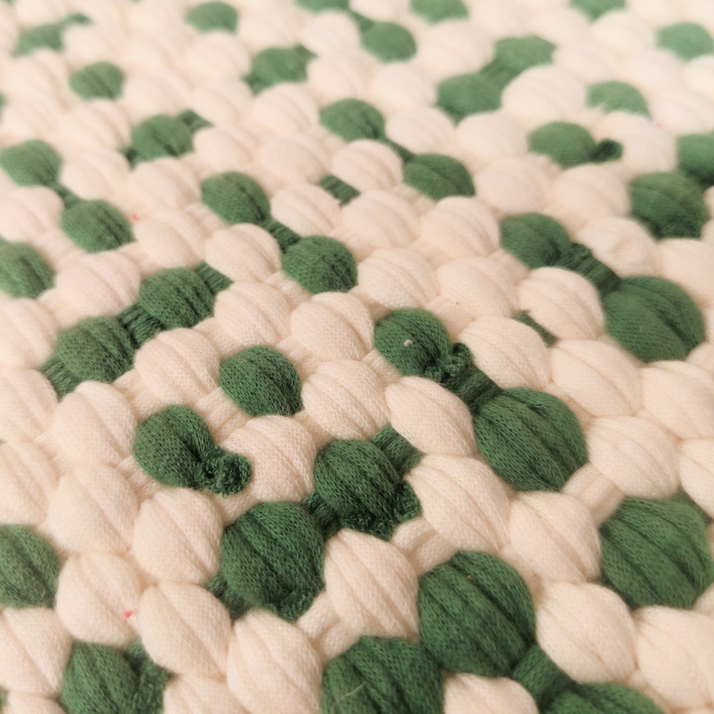 Red & Green Woven Cotton Pot Holder, Assorted