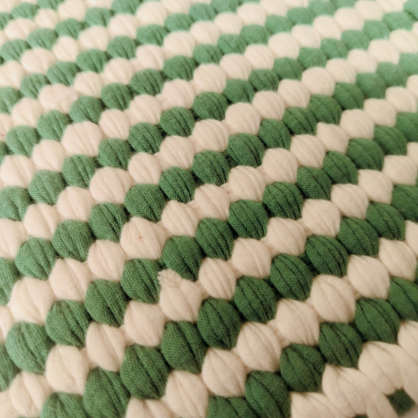 Red & Green Woven Cotton Pot Holder, Assorted