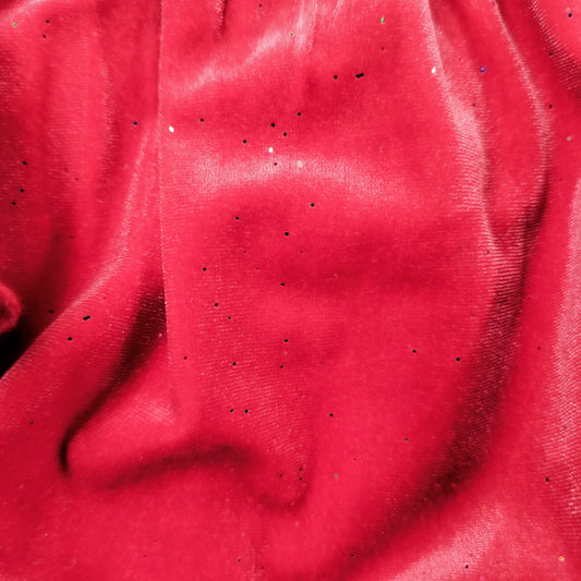 Red Velvet Onesie w/ Socks Set