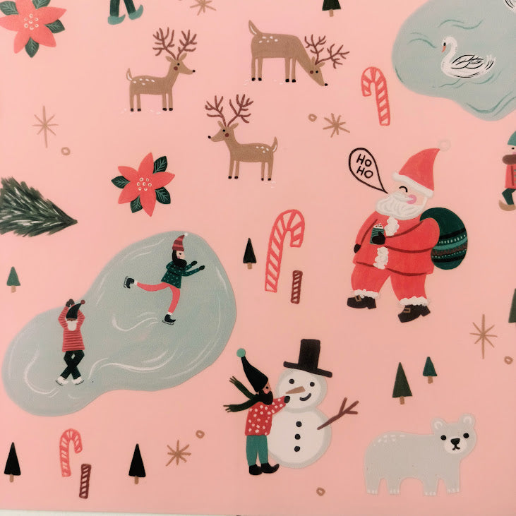 Silicone Holiday Scene Baking Mat