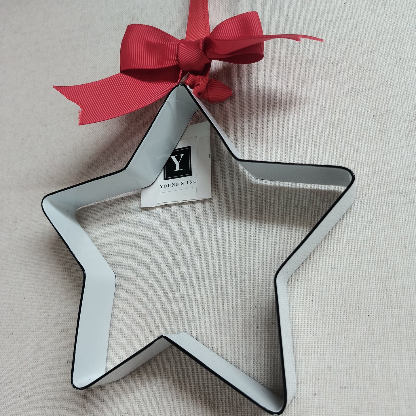 Enamel cookie cutter ornament