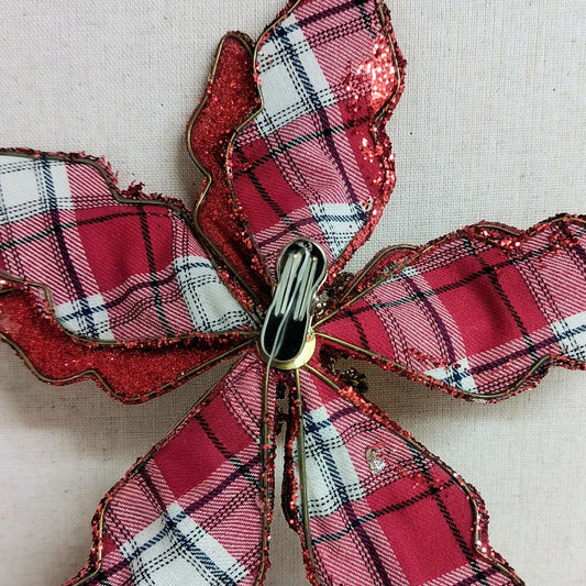 Poinsettia Clip-On Ornament