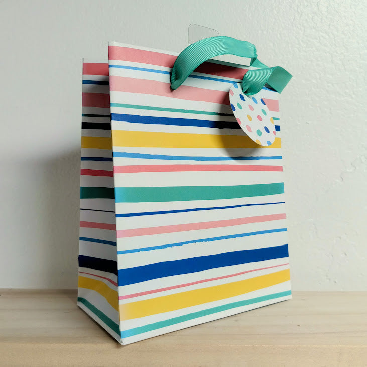 Gift Bag - Stripes & Dots Sm