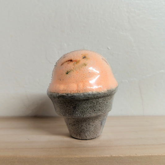 Fizzy Ice Cream Bath Bomb