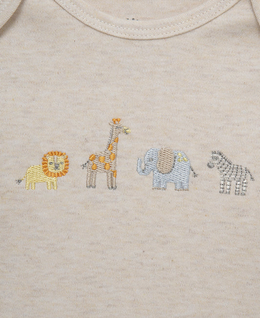 Jungle Pals Footed Pant Set
