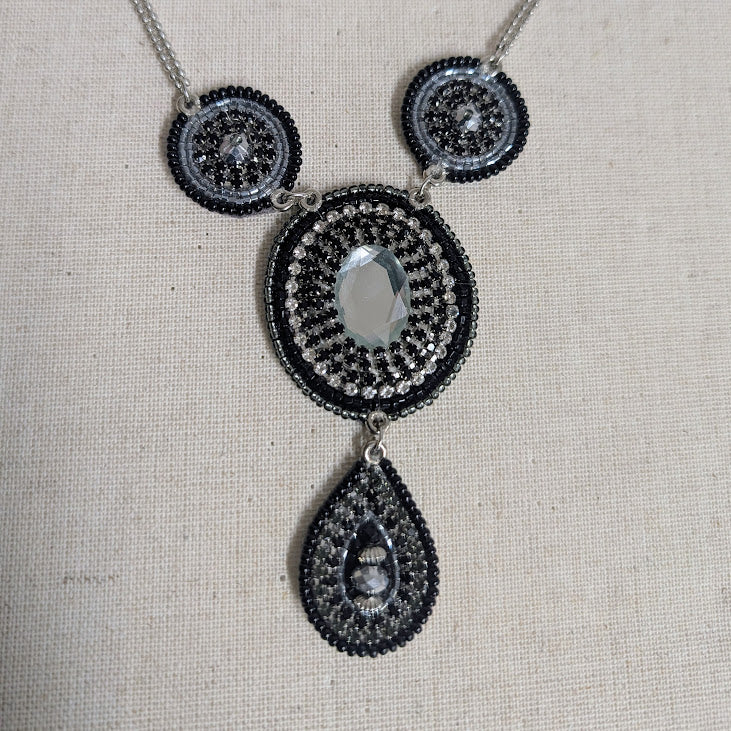 Jeweled Necklace - 12"L
