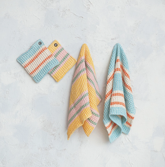 Woven Waffle Tea Towel