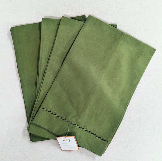 Olive Green Guest Towel