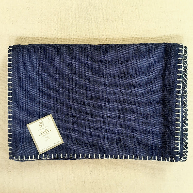 Blue Table Runner