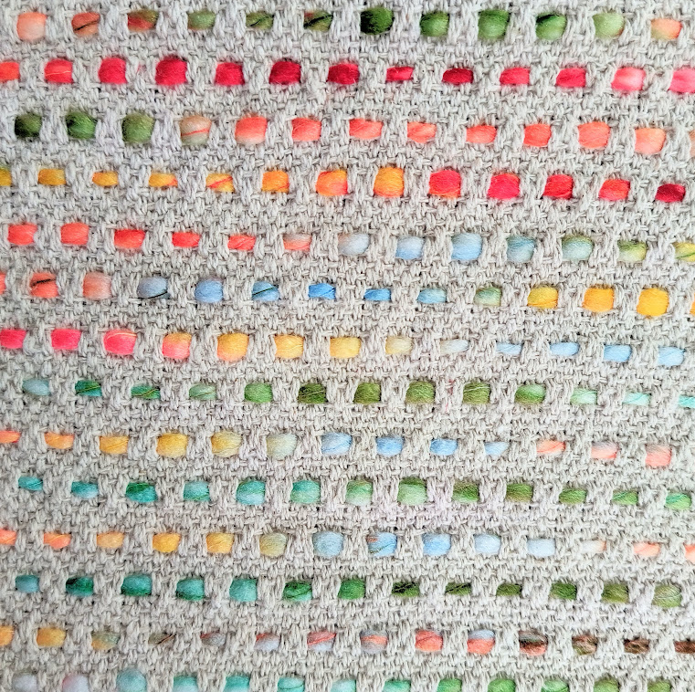 Multi-color Woven Table Runner