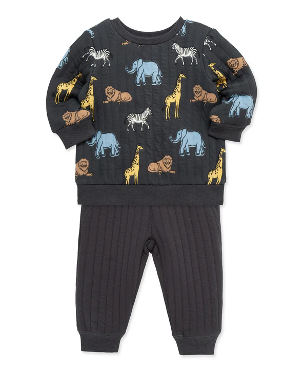 2pc Safari Sweatshirt Set