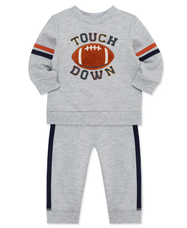2pc Football Sweatshirt Set