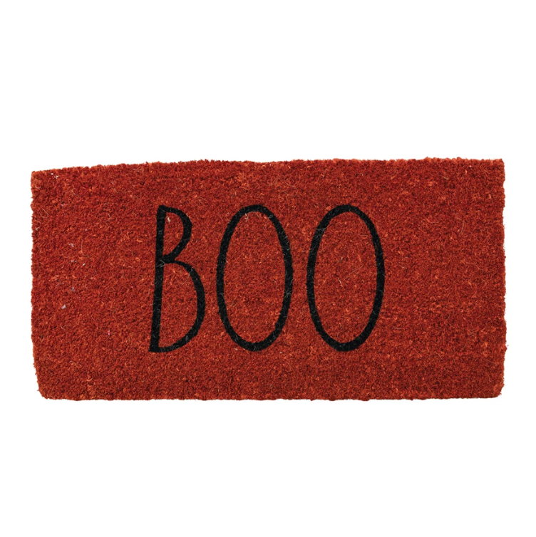 Natural Coir "Boo" Doormat