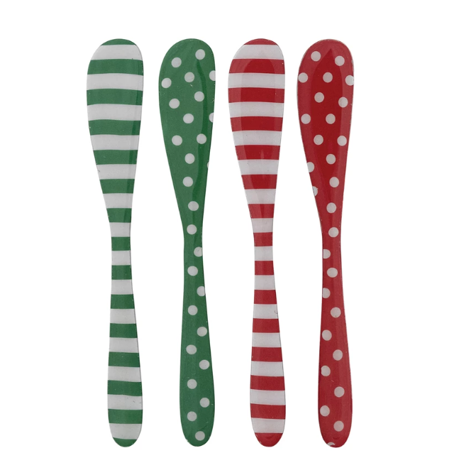Assorted Christmas Pattern Canape Knife