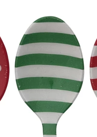Assorted Christmas Pattern Stainless Steel Spoon