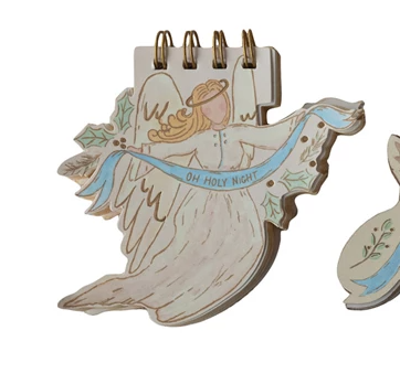 Handmade Soft Cover Holiday Shaped Notebook, 3 Styles