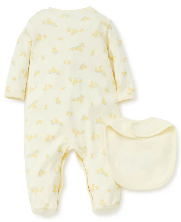 Little Ducks Footie w/ Bib