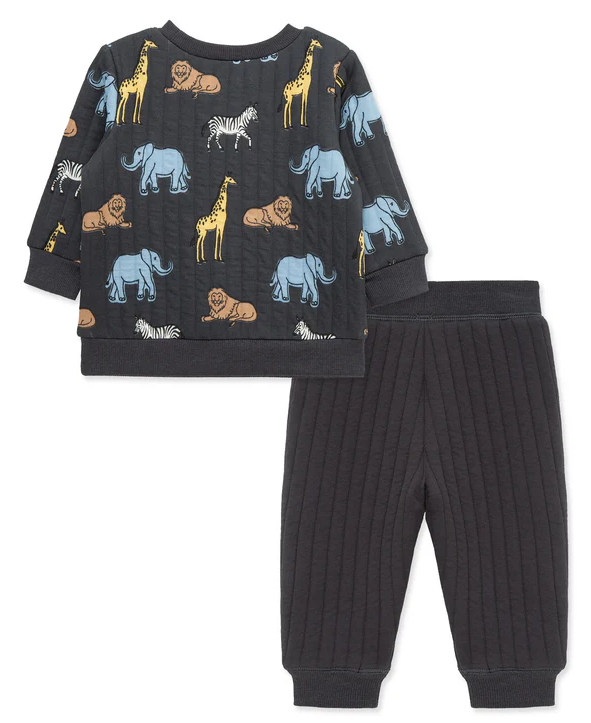 2pc Safari Sweatshirt Set