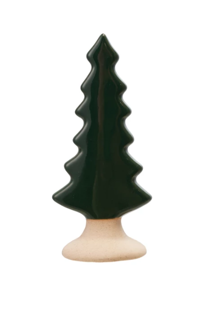 Mini Stoneware Tree Decor