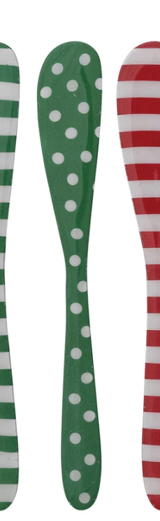 Assorted Christmas Pattern Canape Knife