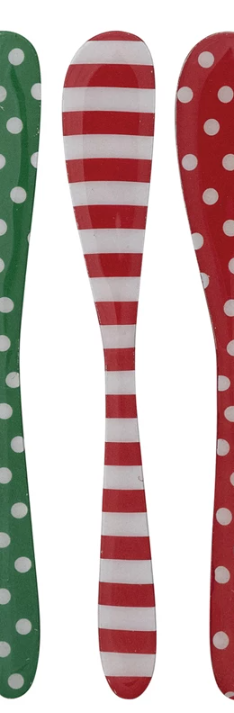 Assorted Christmas Pattern Canape Knife