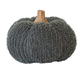 Assort. Cotton Blend Bouclé/Velvet Pumpkin