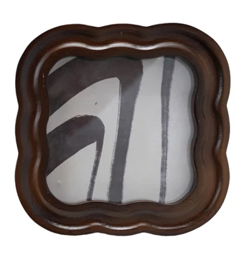 Scalloped Photo Frame, 2 Colors