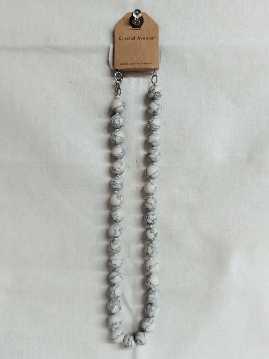 Natural Stone Bead Necklace