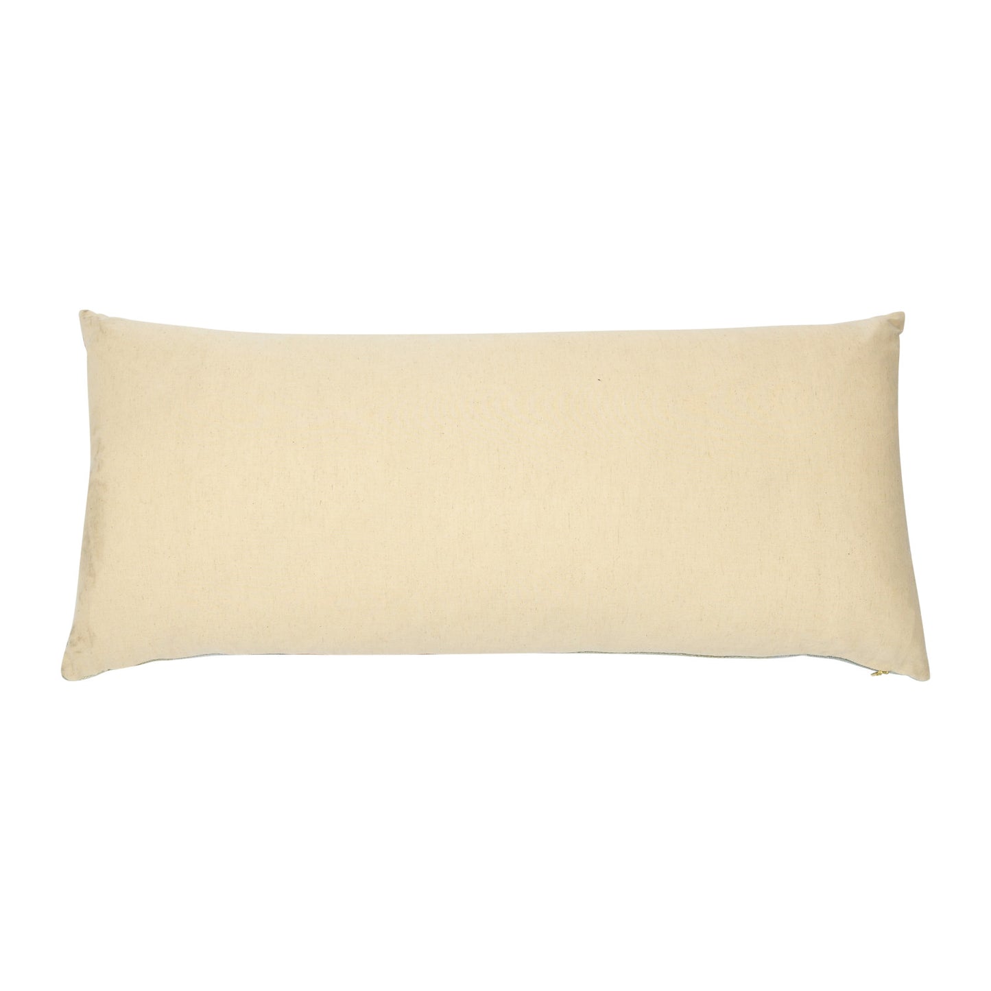 36" x 16" Cotton Blend Patchwork Lumbar Pillow