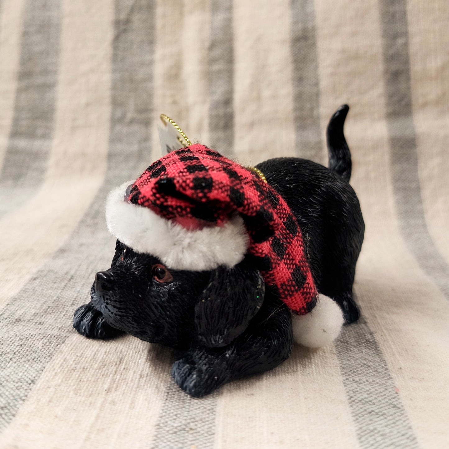 Lodge Puppy Ornament
