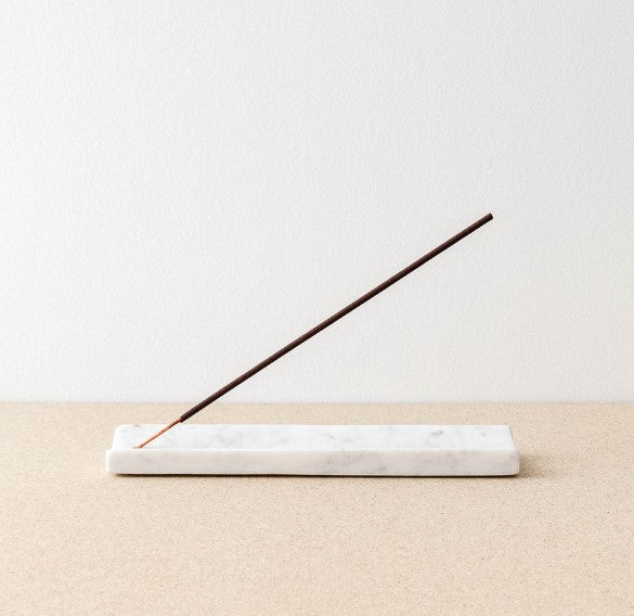 White Marble Incense Holder