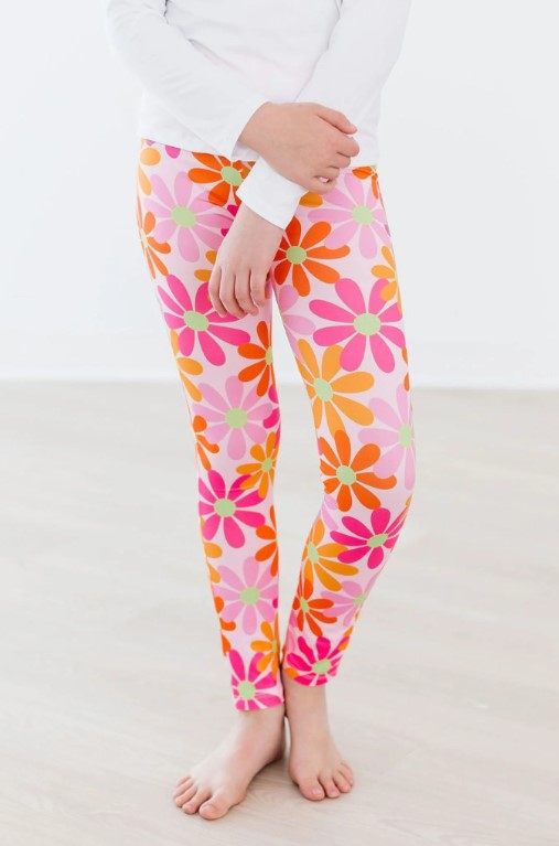 Retro Daisies Leggings