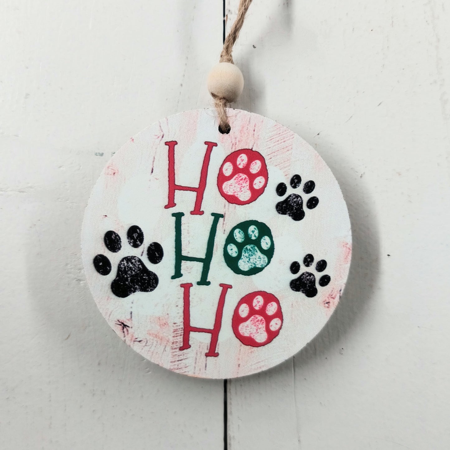 Round Pet Ornament - Assorted