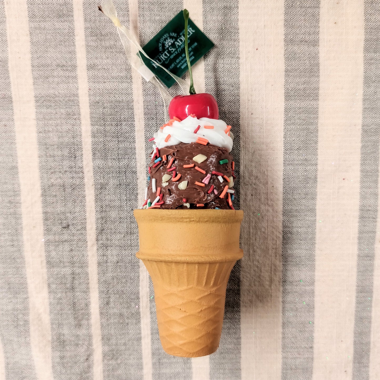 Ice Cream Cone Ornament