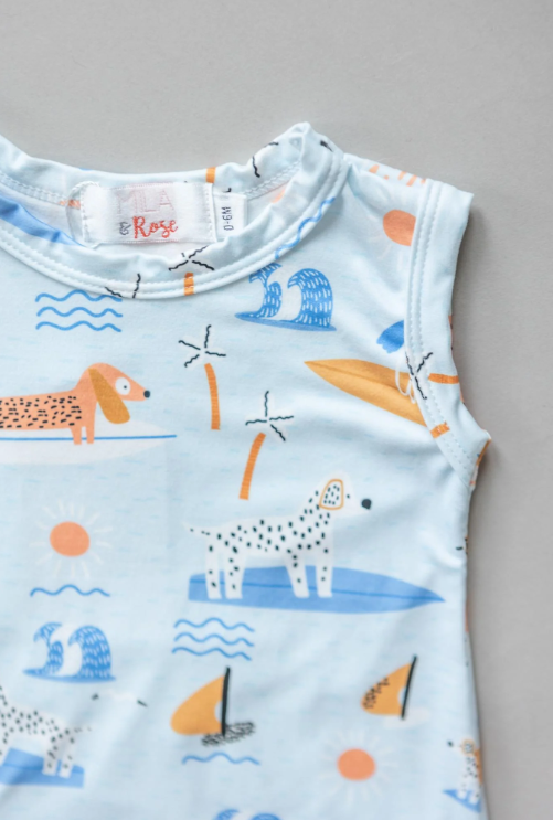 Surfs Pup Shorty One-Piece