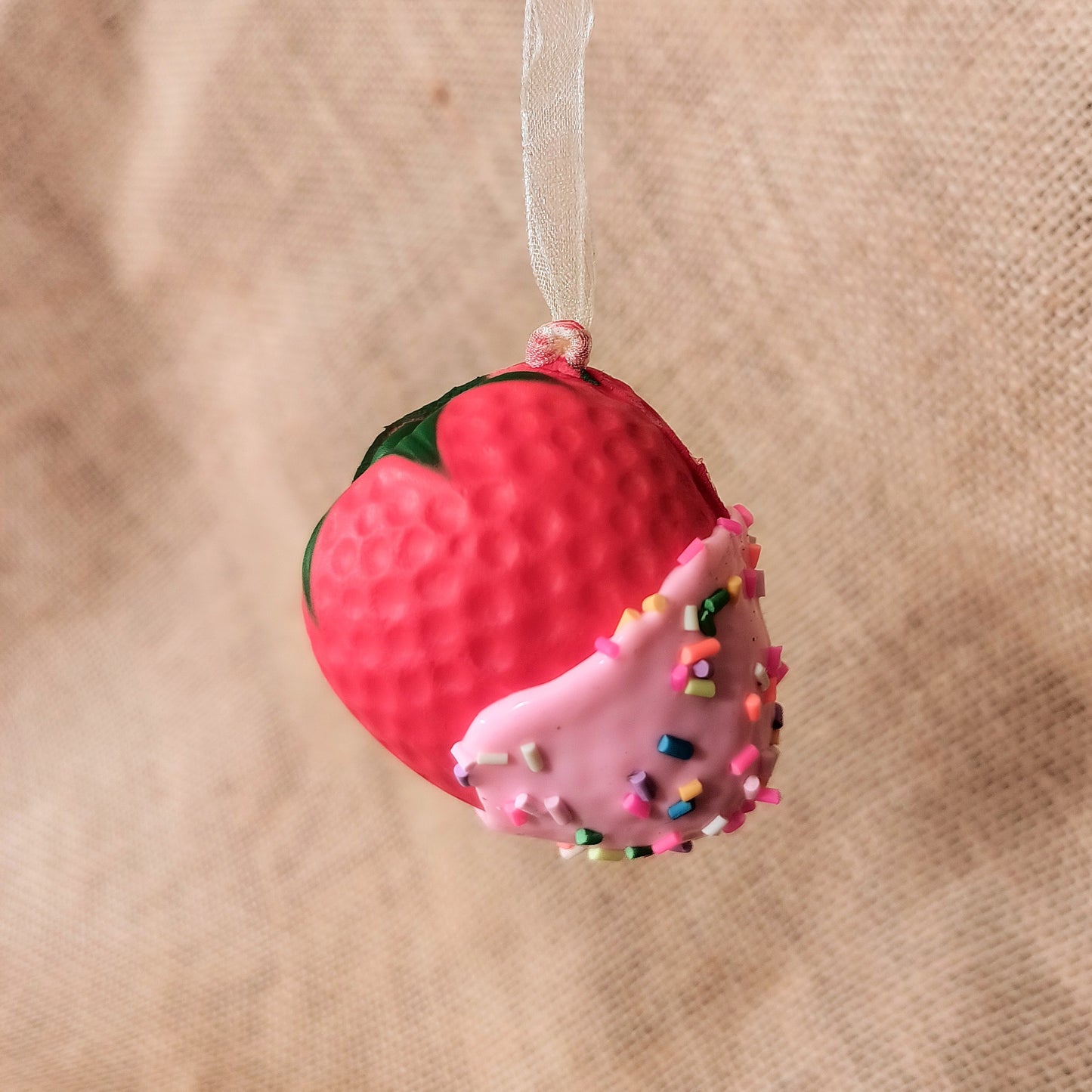 Chocolate Strawberry Ornament