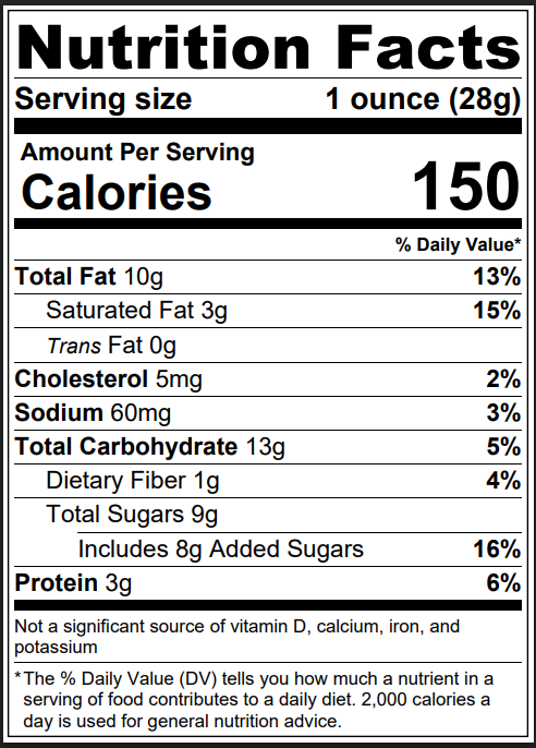 Chocolate Cashew - 3.5oz