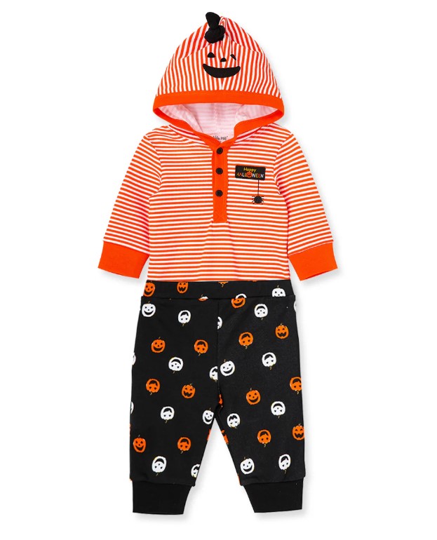 Pumpkin Bodysuit Set