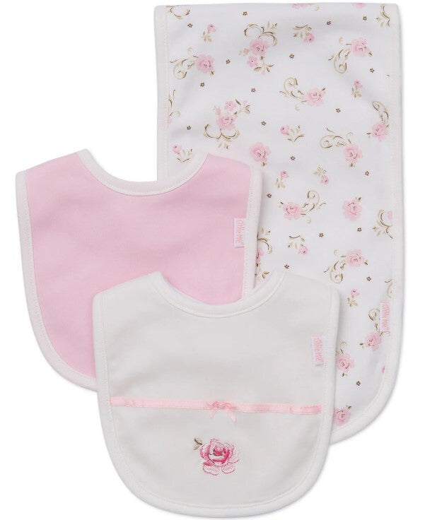 Sweet Bear Bib & Burp Set