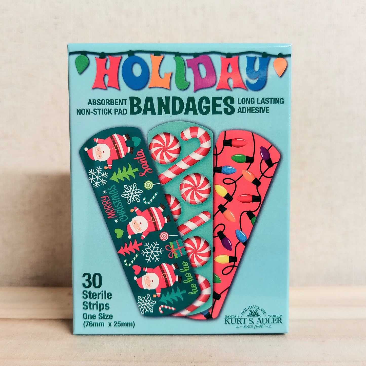 Holiday Bandages - 30ct