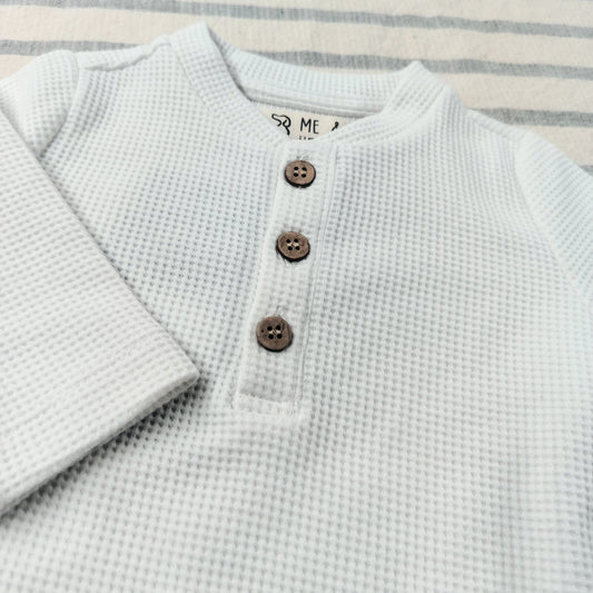 Waffle Shirt - White