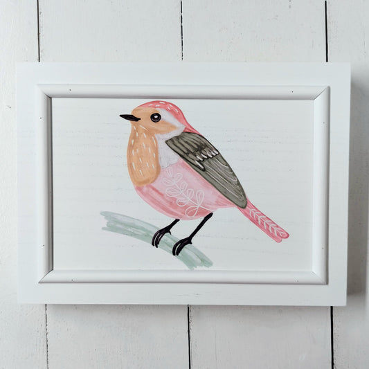 Bird or Butterfly Wooden Plaque